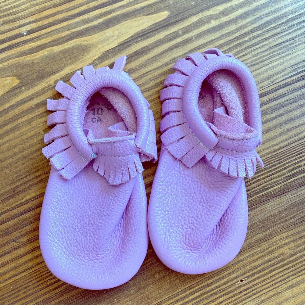 FP freshly picked moccasins size 10
